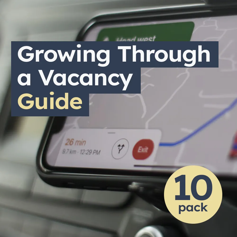 Growing Through a Vacancy guide (10 pack)